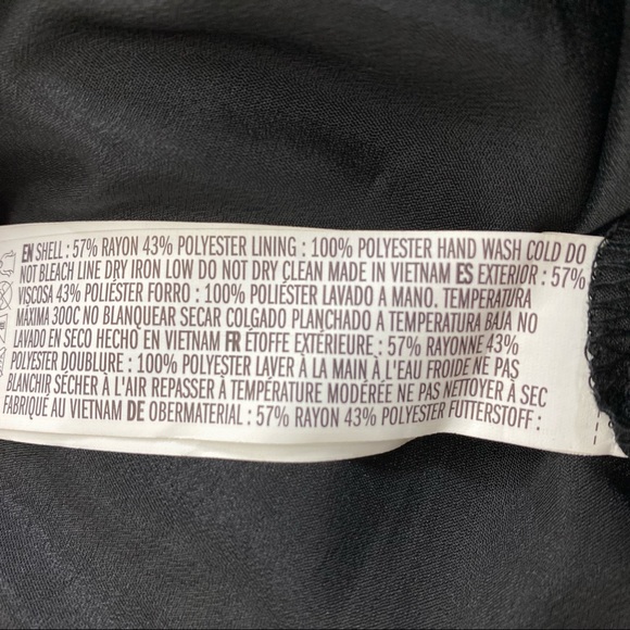 Forever 21 Sheer Overlay Layered Floral Skirt Black Gray Cream Womens Size XS - Picture 5 of 5